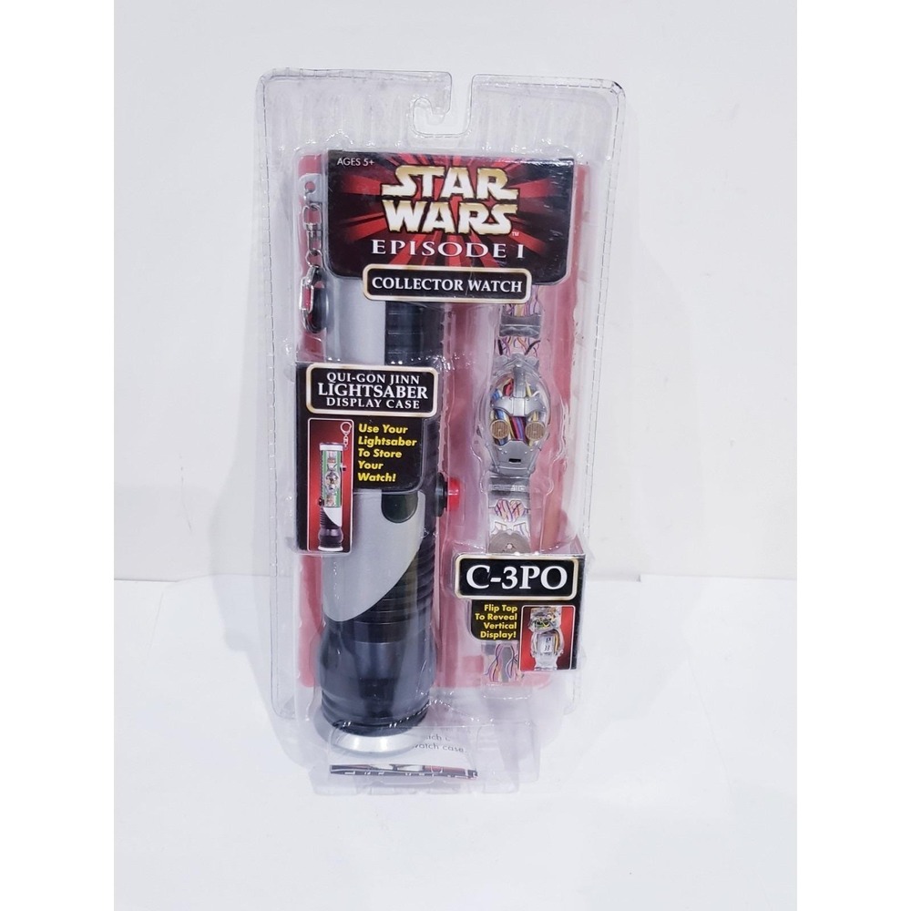 Vintage 1999 Star Wars Episode 1 Collector's Watch C-3PO - New Sealed